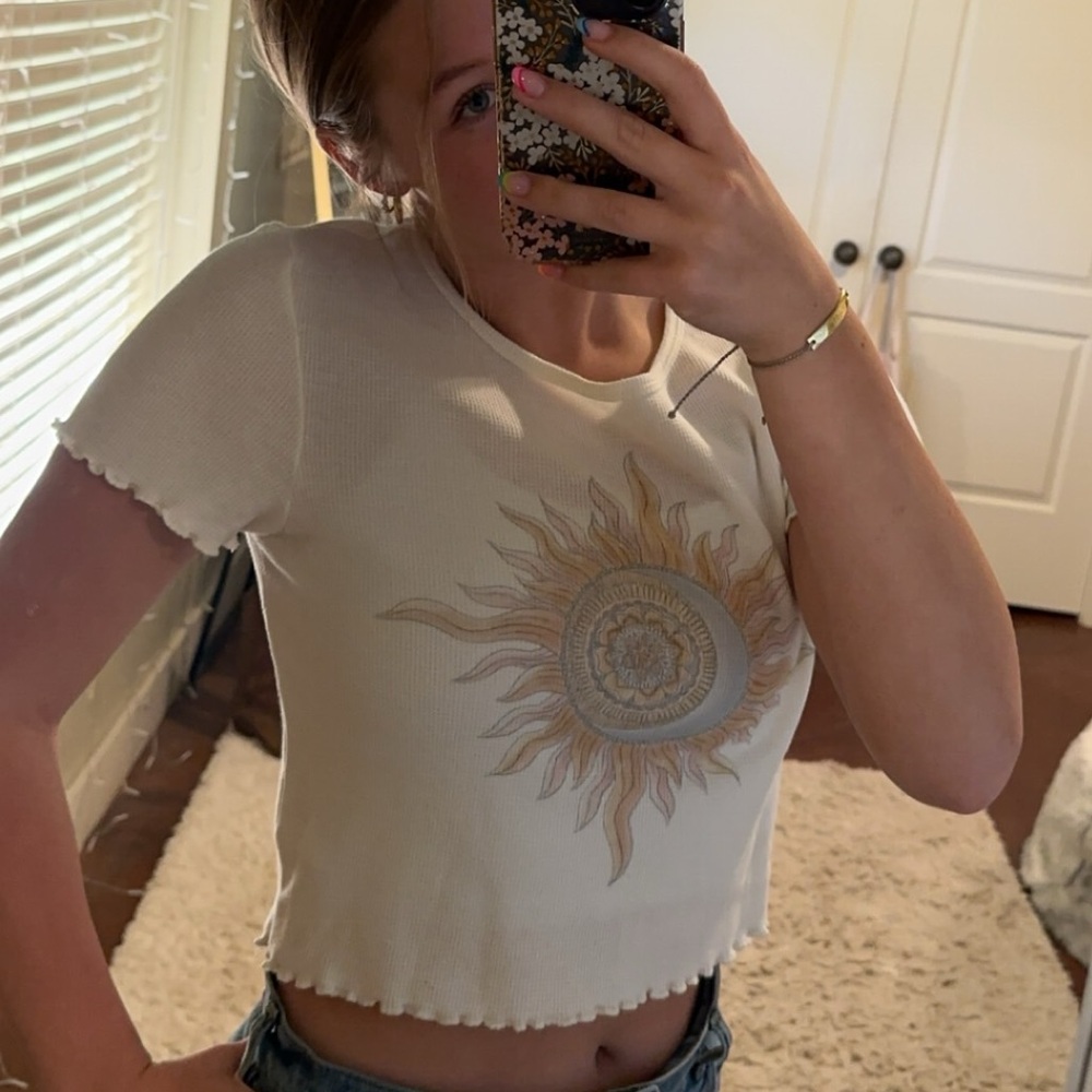 American Eagle Cropped T-Shirt